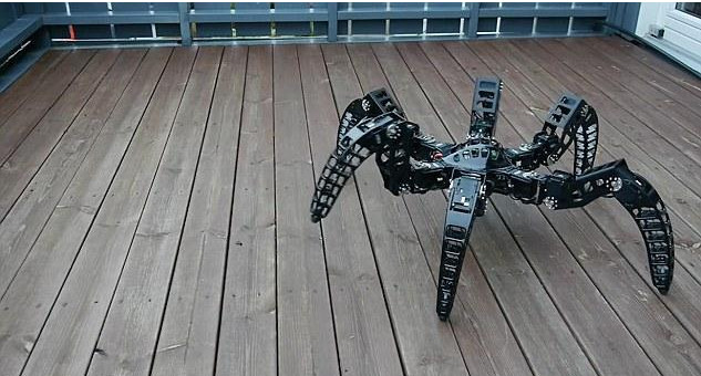 工程师开发机器蜘蛛这可能是最吓人的机器人