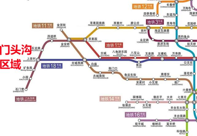 宋莊地區,是一條貫穿京城東西的大動脈,這條線路預計於2023年完工通車