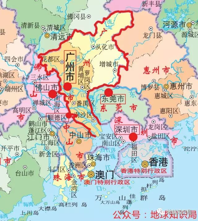 广州和佛山的分界线图图片